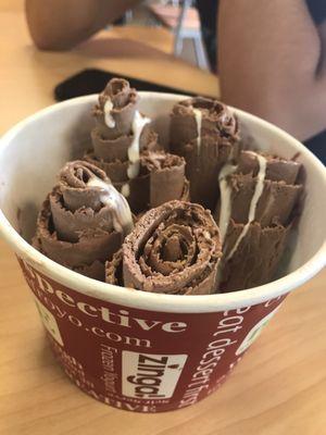 Ice cream rolls!