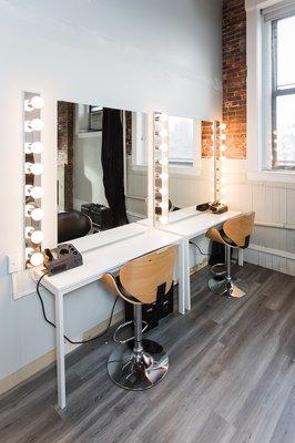 Cyclorama Studio | Makeup Station