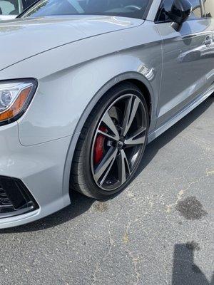 Audi RS3 wheel