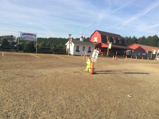 The Tree Farm Entrance