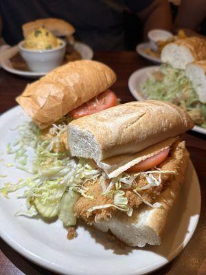 FRIED CATFISH PO BOY