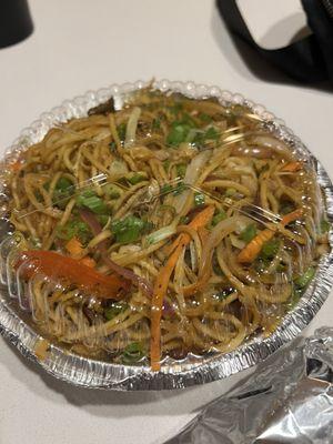 Chow mein lamb