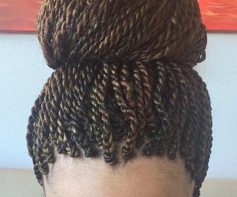 Senegalese Twists by Matou & Aiesha at Unity African Hair Braiding