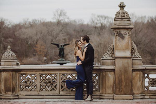 Central Park Engagement Session Photography