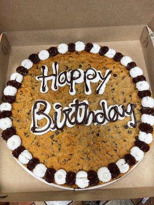 Birthday Cookie Cake