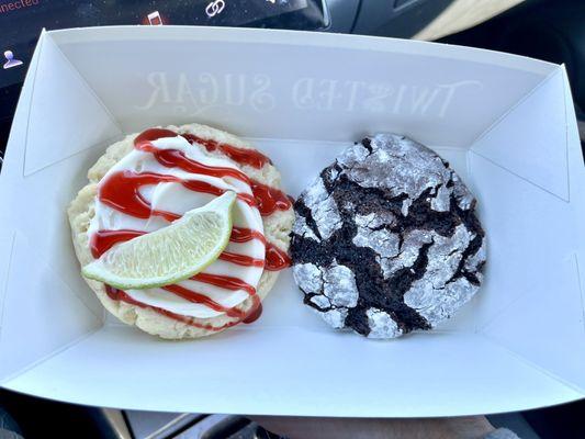 Swizzle Sugar cookie & Crinkle cookie