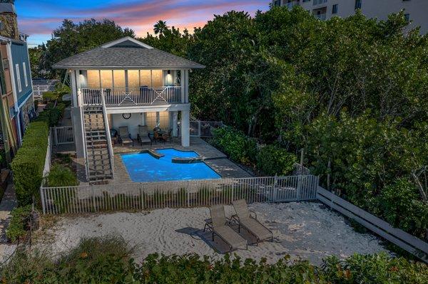 Luxurious private home, Vacation Rental in Treasure Island, FL. On the Beach!