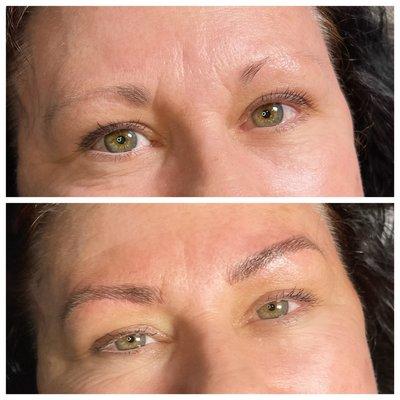 Before & After Microblading