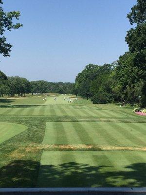 First fairway.