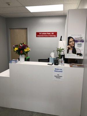 Front desk