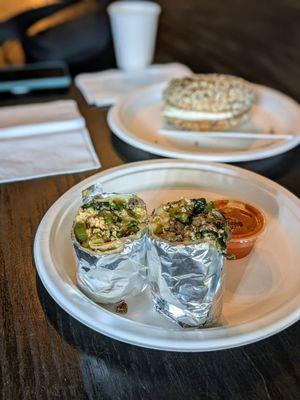 Baby Audrey Burrito - soo good! IG - @bilalandjesseatfood