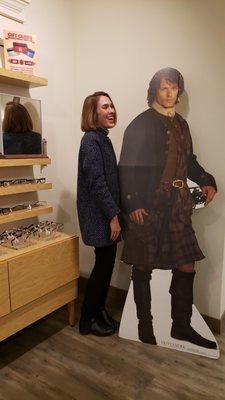 Ask Nancy about her Outlander cutout.