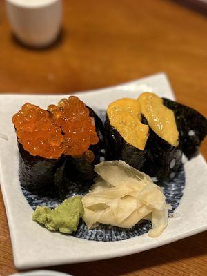 Ikura & Uni Nigiri