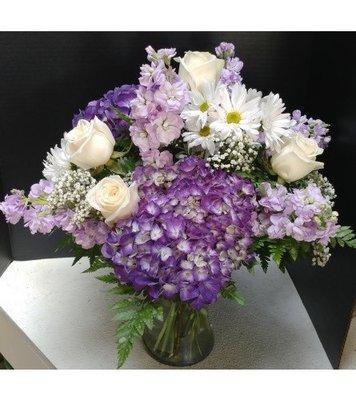 Luxe Lavender promised flowers