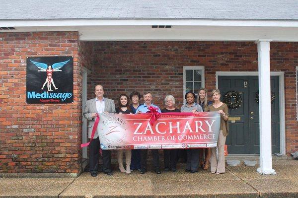 Ribbon Cutting Ceremony with the Zachary Chamber of Commerce