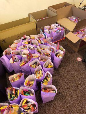 Goodie bags for Easter!