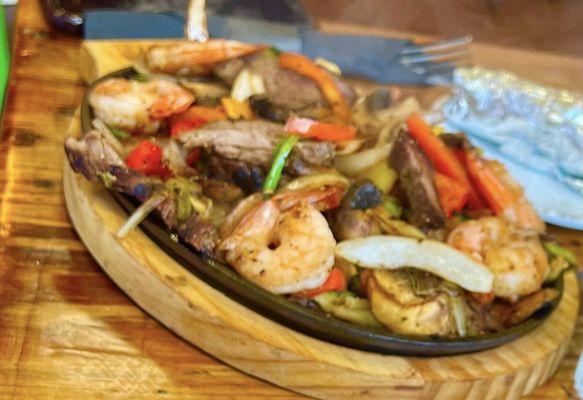 Shrimp Fajitas