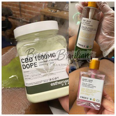 CBD Infused vajacial to help calm down irritated skin & angry ingrowns!