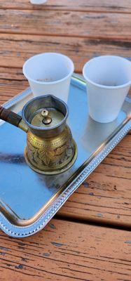 Turkish (Arabic) coffee...