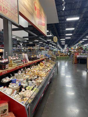 Cheese section.