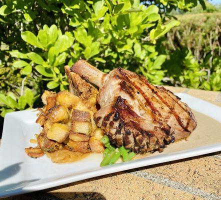 Apple Cider Brined Pork Chop