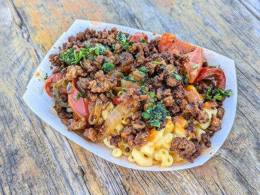 Chorizo Mac & Cheese (special) | Instagram: @telephonesmoothie