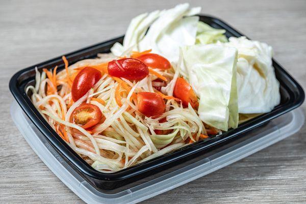 Lao Style Papaya Salad