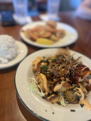 Kailua tempura fish bites.