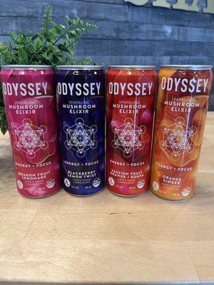 Odyssey Mushroom Energy Drinks