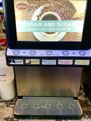 Creamer stations