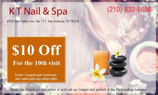 Special from K T Nail & Spa