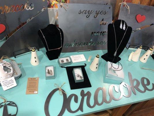 Locally created jewelry