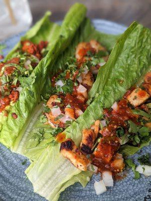 Tacos (with lettuce wraps)