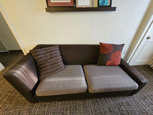 The most uncomfortable couch in the universe!