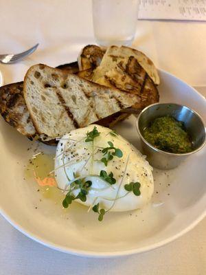 Burrata! Flown in from Italy!