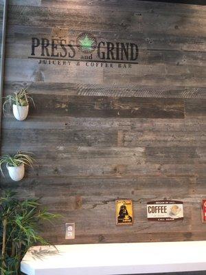 Press and Grind Coffee