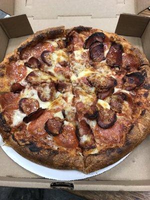 Pepperoni and linguica