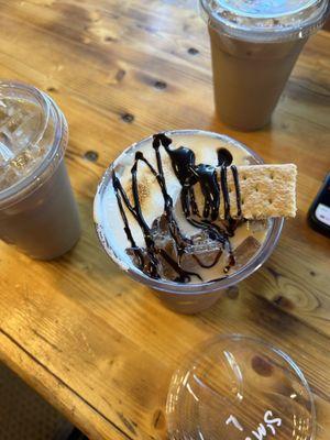 S'mores Iced Latte