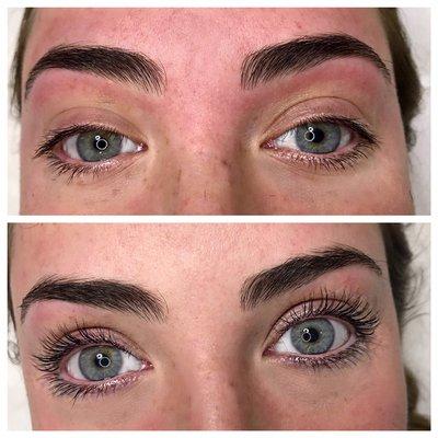 Eye opening lash lift!