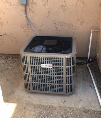 Bosch inverter central heat pump