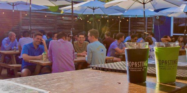 Hop & Sting Beer Garden & Koozies