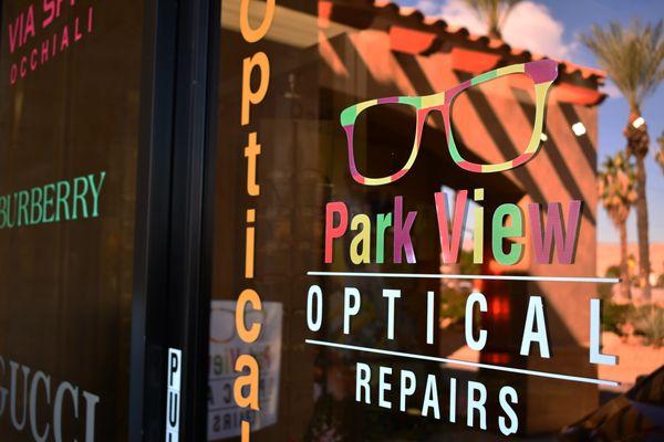 Park View Optical Storefront