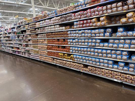 Very well stocked bread ... in the mood for a sandwich