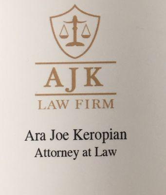 Lawyers Business card