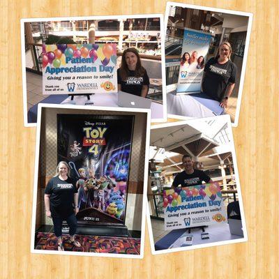 Patient Appreciation Day 2019 at the movies #ToyStory4