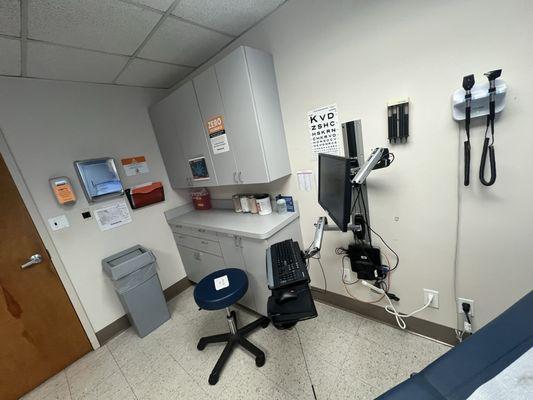 Patient exam room