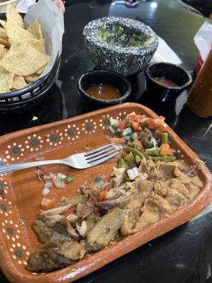 Carnitas plate