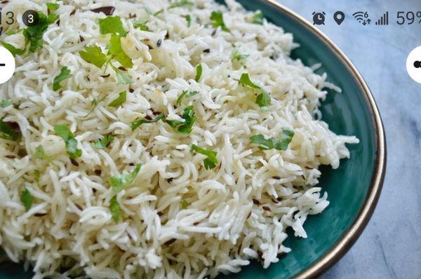 Jeera rice (smiles like heaven food)