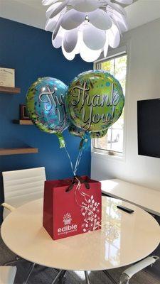 We love guests of our office!  Such as sweet surprise!