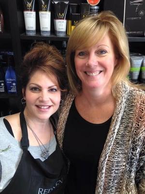 Paula rocked another color and cut!